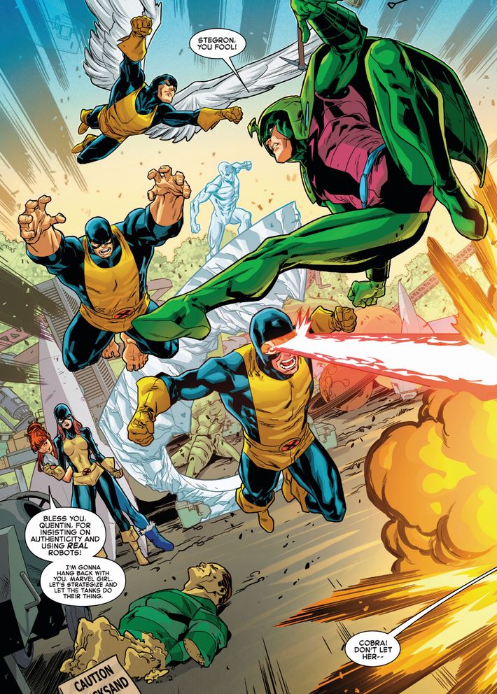 Mary Jane takes and bests the Savage Six