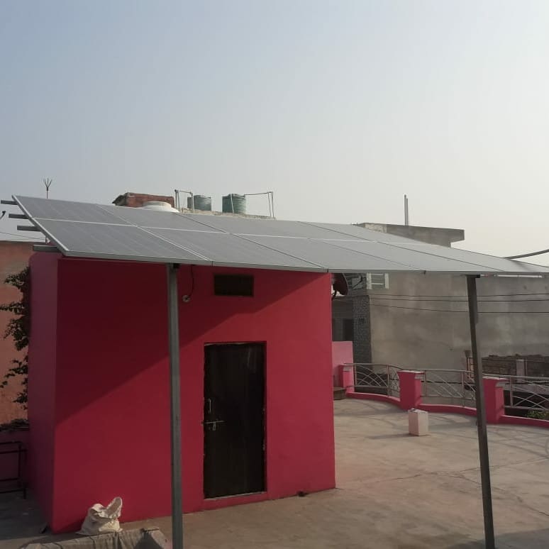 Scrspltd's tweet image. Alhamdulillah #3kw Ongrid cmplte at #aligarh.