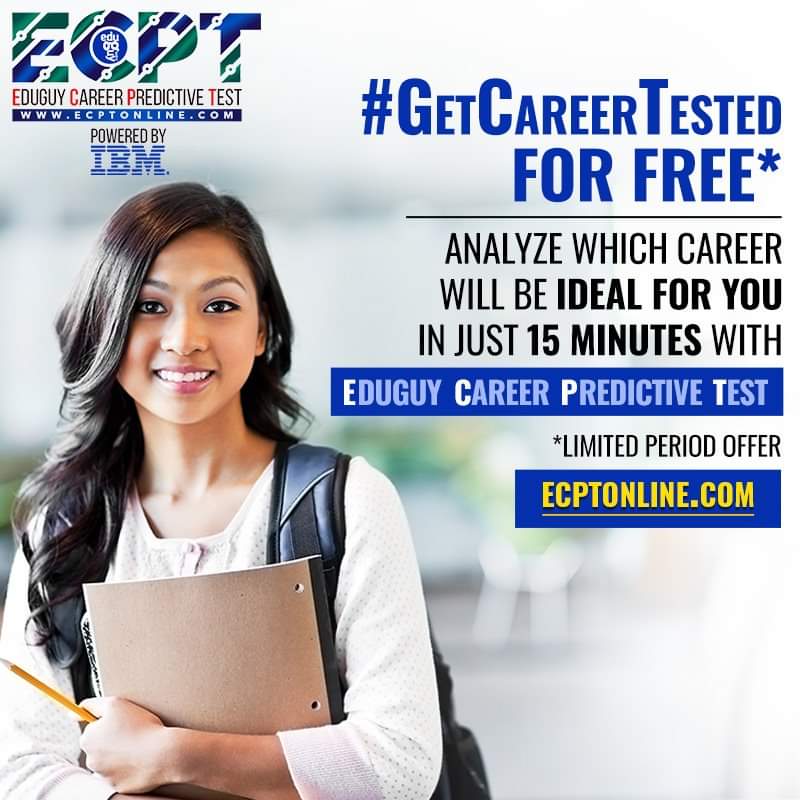 IihmJenisha's tweet image. It is okay to come to the realization that you aren&apos;t happy with what you are currently doing. #ECPT is here for you, so you can find the job that will truly make you happy. 
Re-assess your career &amp;amp; find out what will make you happy with #EduguyCareerPredictiveTest.