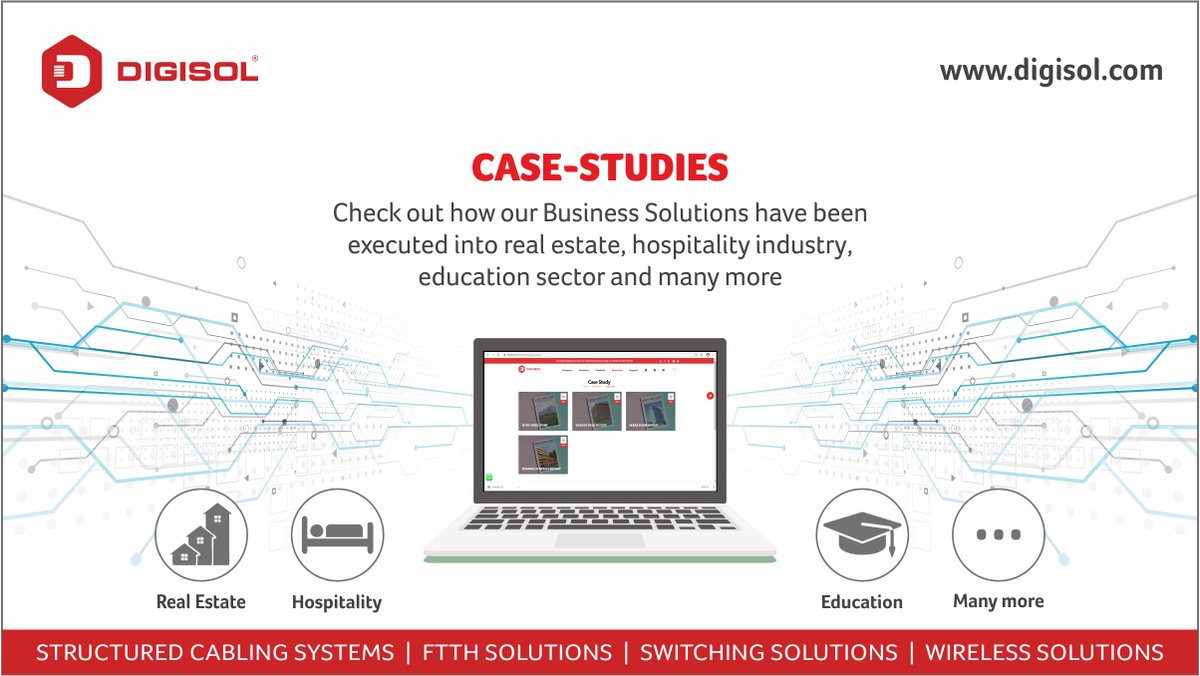 DIGISOL_SNSL's tweet photo. Learn how Digisol is helping their partners implementing Digisol products and solutions.
For details, visit: https://t.co/rwH15v7ofx
#CaseStudy #ITNetworkingSolutions #StructuredCablingSystems #WirelessSolutions #FTTHSolutions #SwitchingSolutions https://t.co/fo7PdUFHaa