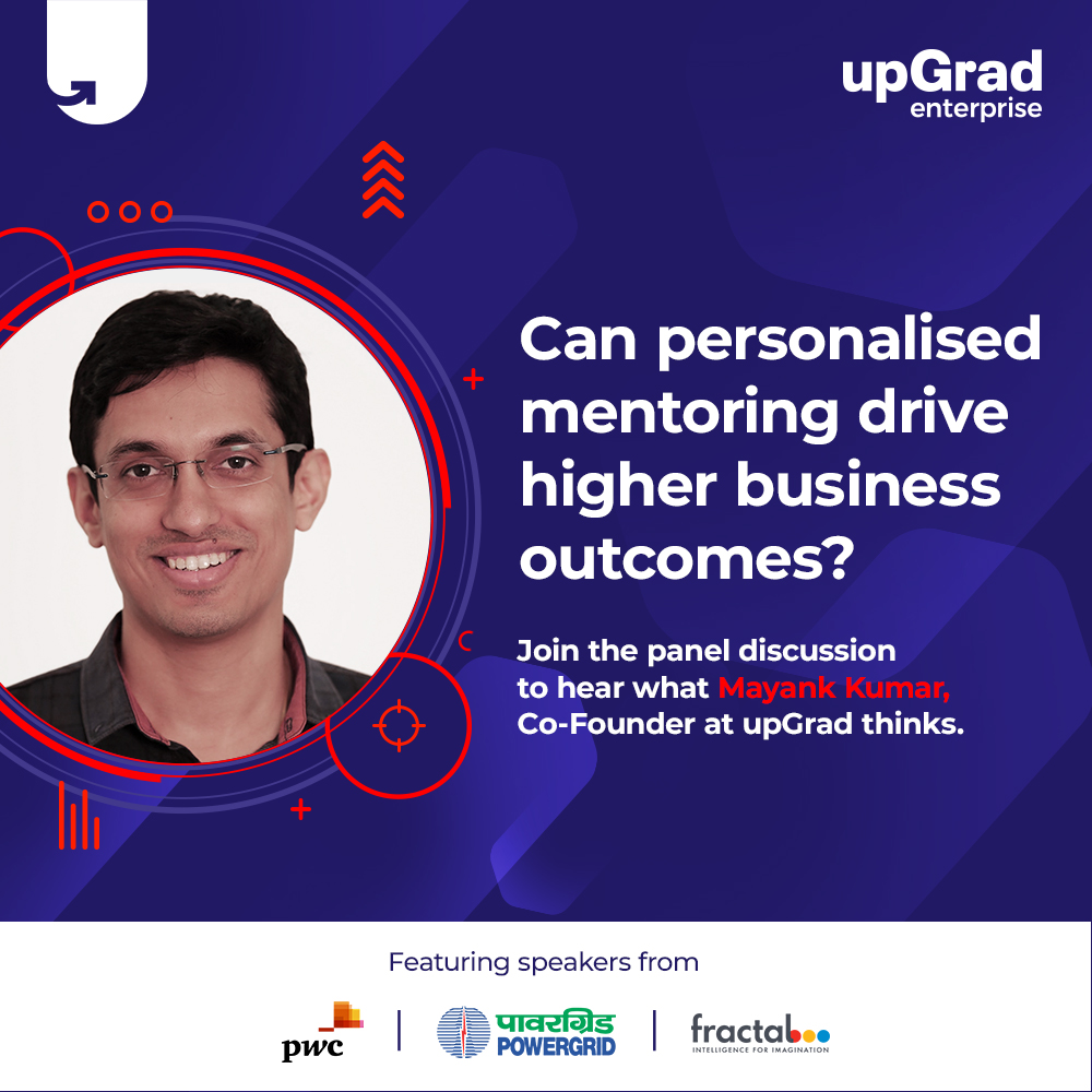 upGradBiz's tweet image. What does Reimagining Enterprise Learning look like? Join our panel discussion to hear the experts weigh in bit.ly/3mwVbxp