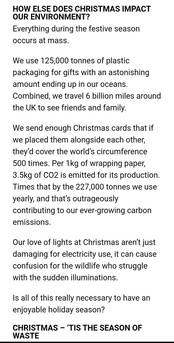 This Christmas go eco-friendly This Christmas go green This Christmas go vegetarian This Christmas don't waste foodThis Christmas don't harm environment 