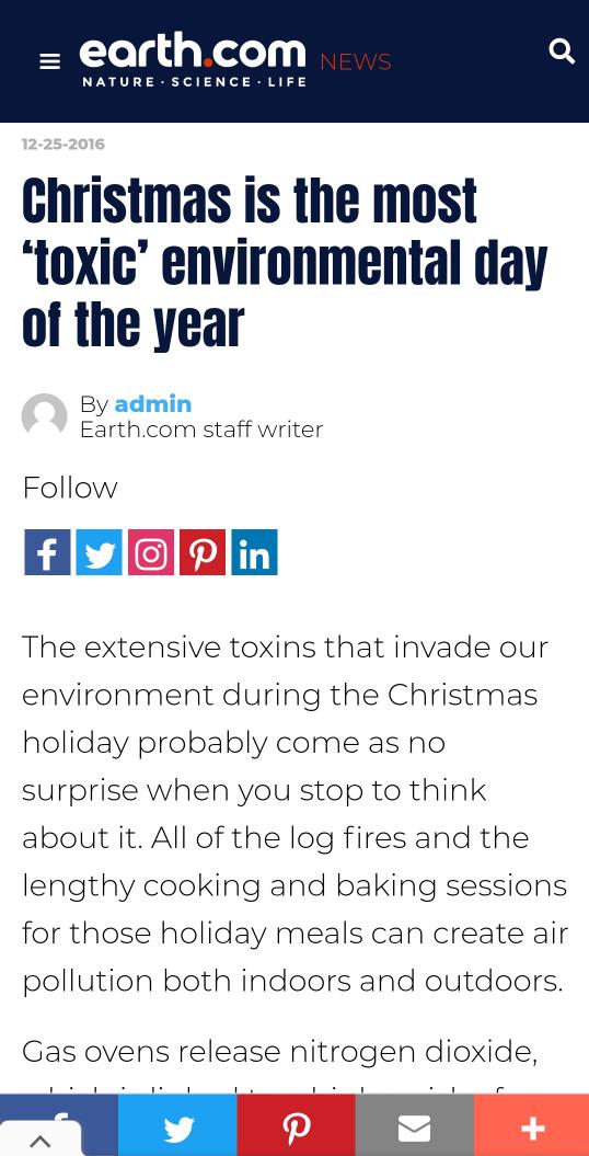 This Christmas say no to fireworks. 