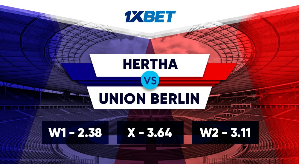 #Bundesliga
#BSCFCU
A metropolitan derby in Germany and Union is in much better shape than #Hertha. #UnionBerlin has not lost in 9 games in a row, will Hertha be able to end this streak?
Place your bets 👉 https://t.co/TkdFKcaM41 https://t.co/x2F0qyr6aW