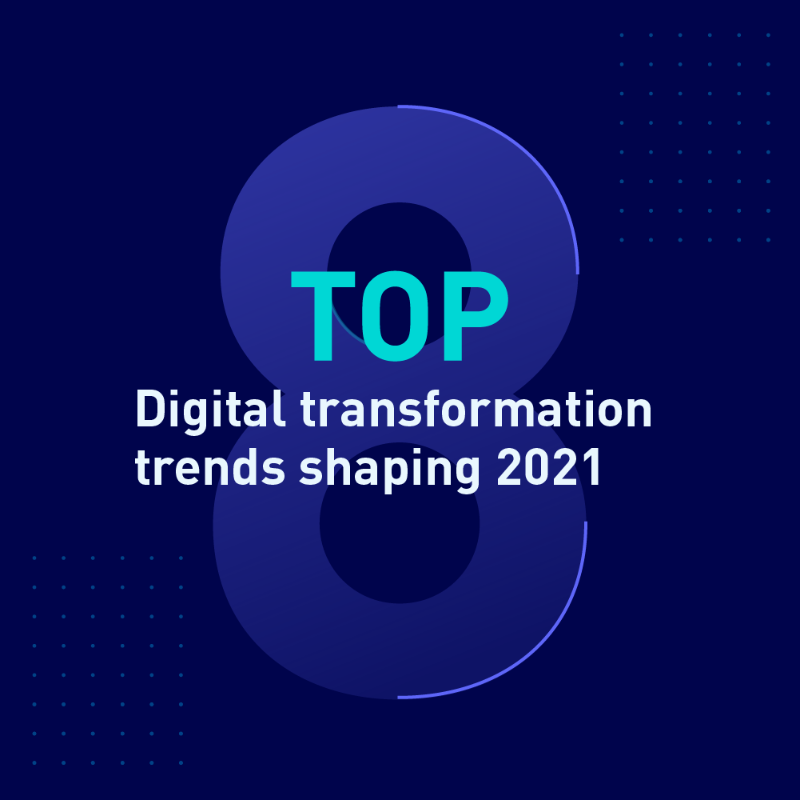 MuleSoft's tweet photo. See the latest digital trends that global brands are implementing in 2021 — from cloud security and advanced data analytics to the democratization of innovation.