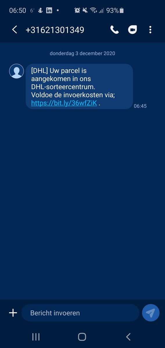 Ook op deze manier proberen ze het... Trap er niet in!!!!