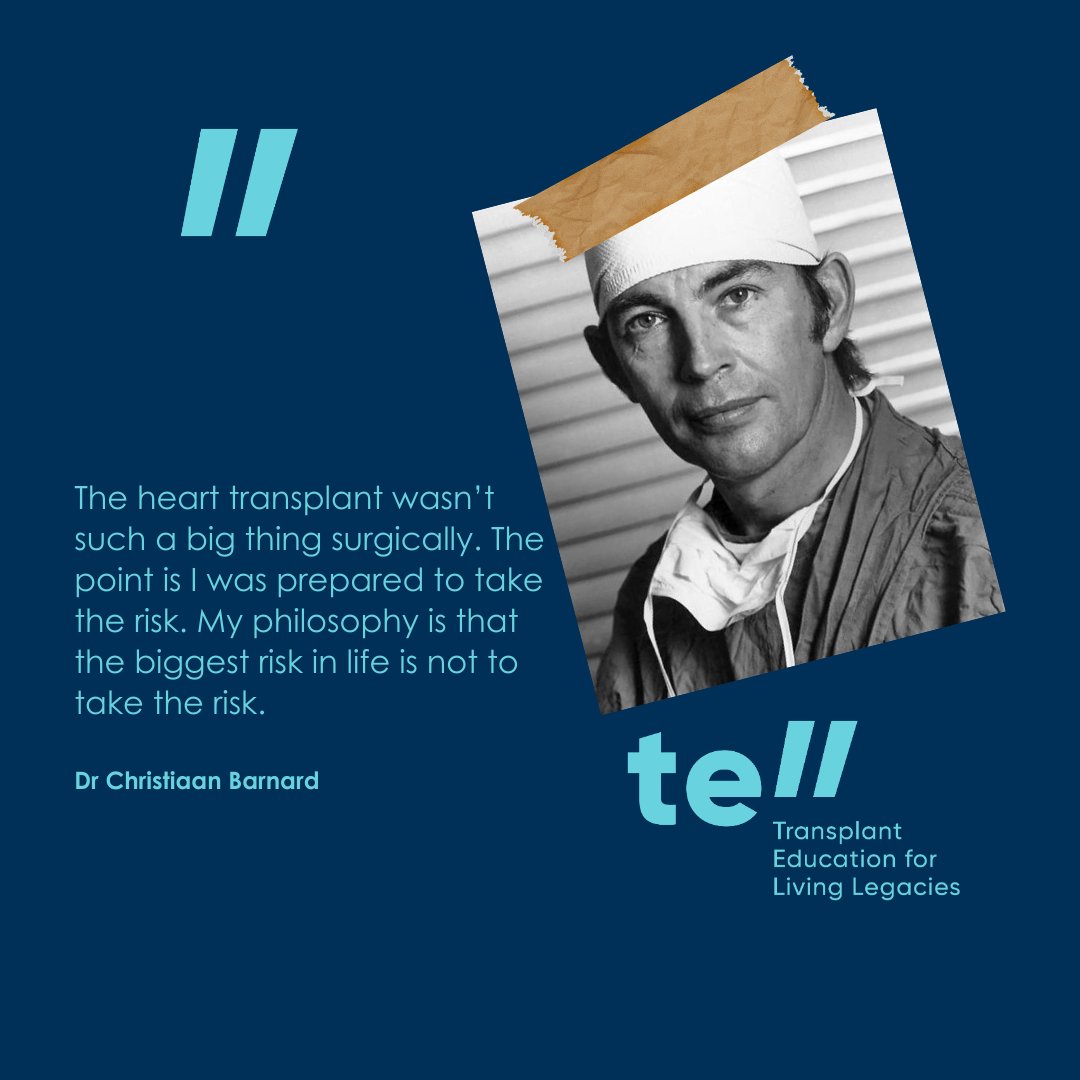 Today marks 53 years since the world's first heart transplant, performed by Dr Christiaan Barnard at Groote Schuur Hospital in Cape Town in 1967. #ProudlySouthAfrican #firsthearttransplant