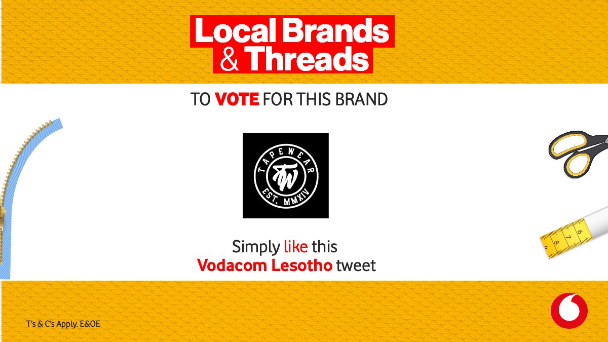 VodacomLes's tweet photo. To help this brand win M50,000.00 &amp; 20GB monthly Business Internet for all of 2 years, Vote for them by Liking/ Reacting to this tweet. 

Voting closes at 23:59:59 Hours on Friday 4th December 2020. 
#VCL4LocalBrands #Kaekapakae https://t.co/fsYqIyMZxQ