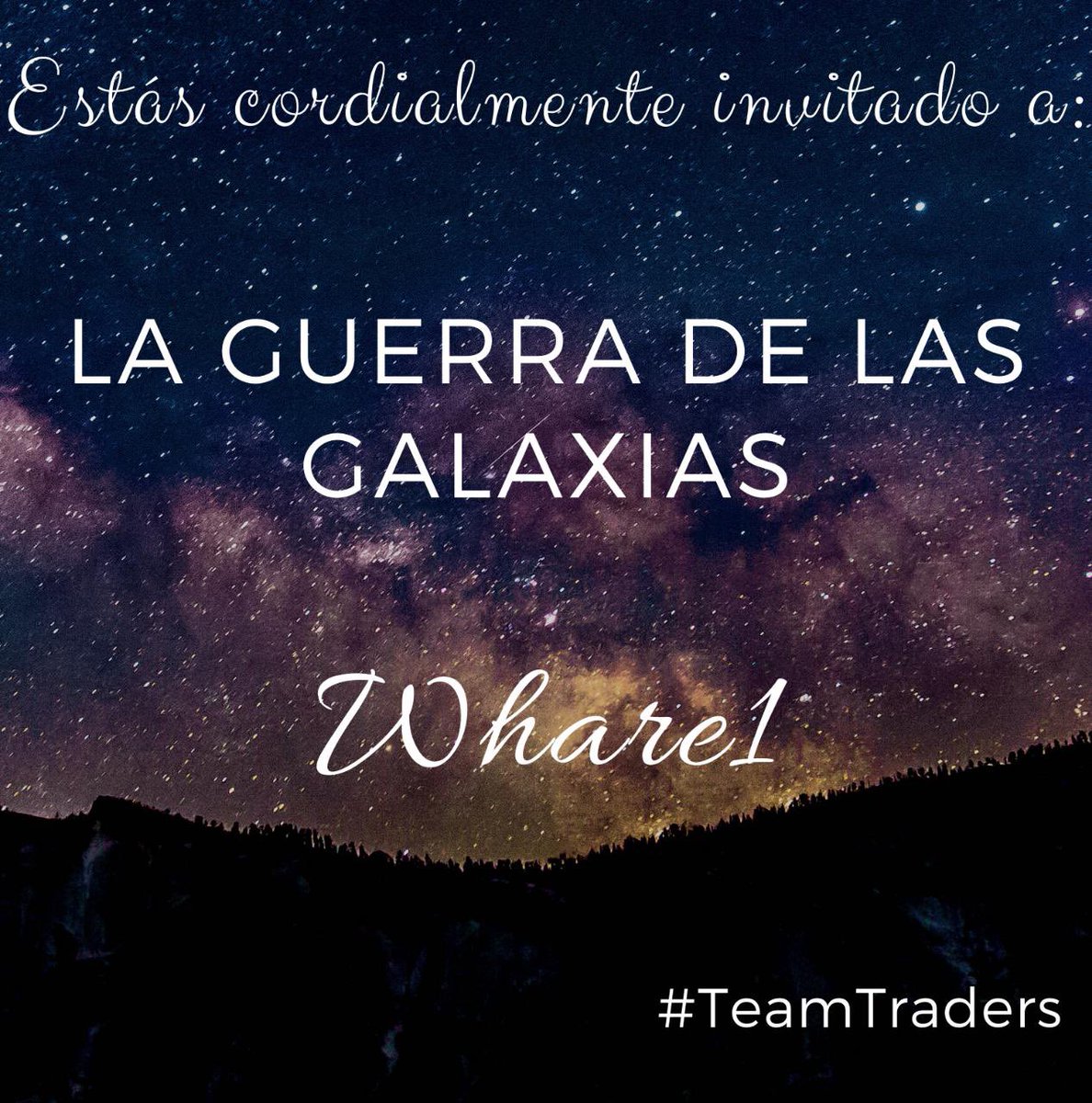 eswhare1's tweet photo. Darth Whare en acción; Gracias por contar conmigo #teamtraders https://t.co/ZyVezTL5U0