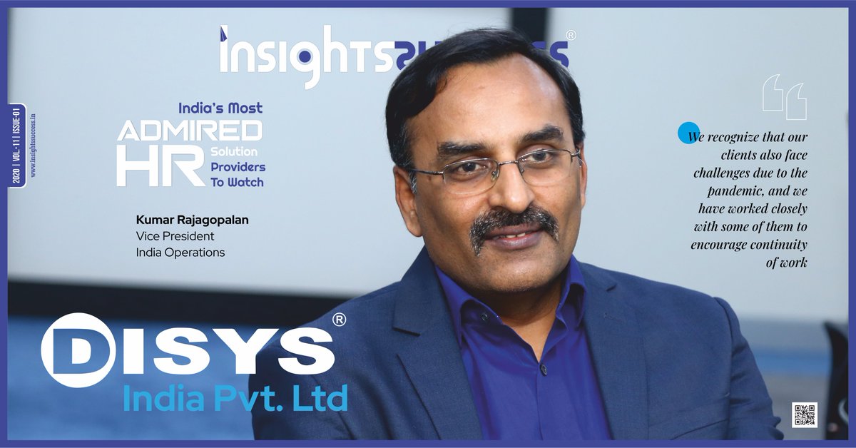 insightssuccess's tweet image. DISYS India: Smart &amp;amp; Efficient Technology &amp;amp; #AutomationSolutions

@KumarRajagopa10 is the Vice President of #IndiaOperations at @DISYSIndia

read more- bit.ly/3oiwkOm
#automationsolutions #itindustry #itsolutionprovider #ITServices #staffing