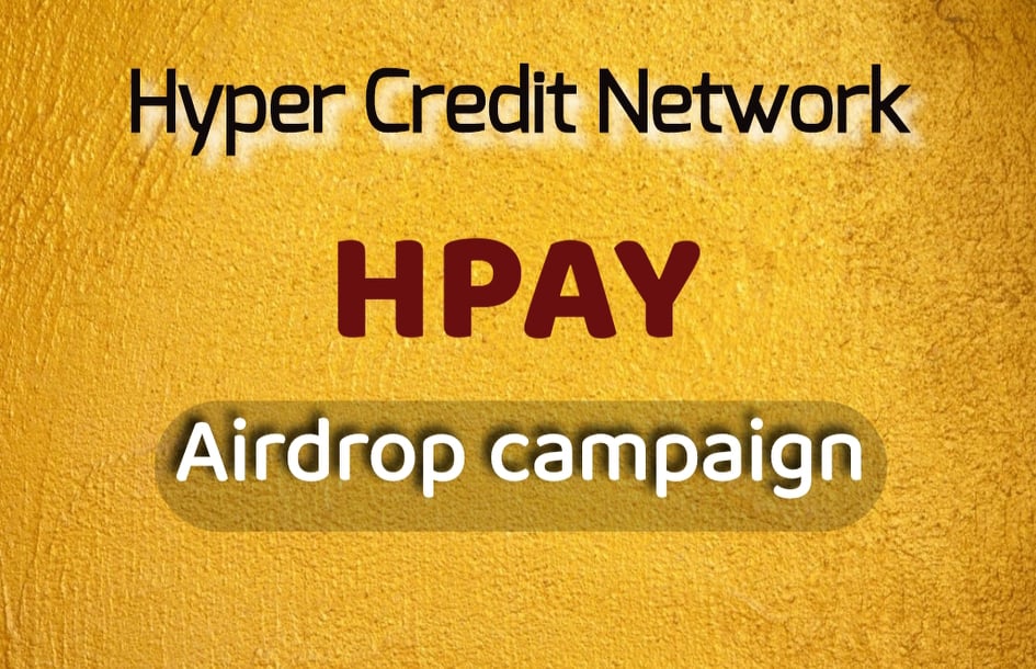 HPAY Airdrop Campaign 🔥🔥

Do some easy social activities. Start the BOT to get 150 
HPAY and refer your friends for 50 HPAY.                             

            👇👇👇👇
t.me/Hypercredit_bot

Supply is very limited with only 58M HPAY

Thank you.