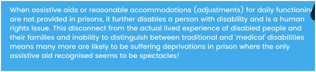 drag_org's tweet photo. There shall be no Discrimination on the basis of Disability
#SipperForStan
#NoBarriersBehindBars
#IDPD2020
#leaveNoOneBehind
@DisabilityIndia @ncpedp_india @armanaly @ratimisra https://t.co/QQhrnDxEaJ