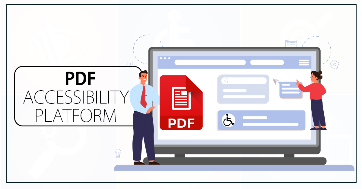 FilesAccess's tweet photo. Our #PDFAccessibilityPlatform helps fulfill your #accessibility needs in ascertaining that PDFs are available to each and every individual, including differently-abled users. More at- https://t.co/RtV2hKC6fl #PDFAccessibilityServices #MakePDFAccessible @FilesAccess https://t.co/AAU2HEoYII
