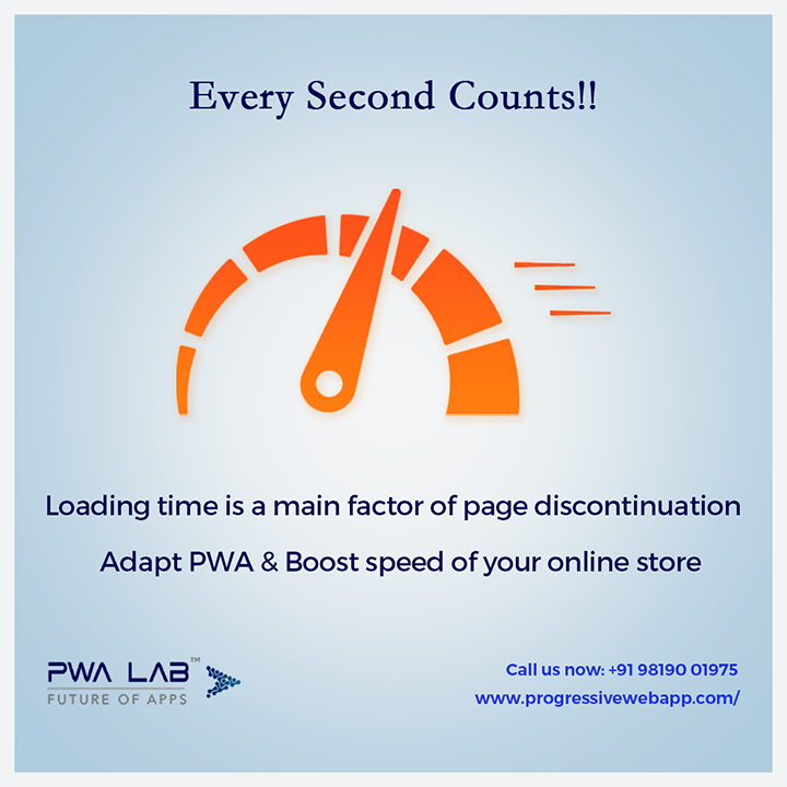 pwalabllp's tweet photo. Loading time is the main factor of page discontinuation. So adapt #PWA and boost the speed of your online store.
Know more
https://t.co/BarPlCGpaW

#progressivewebapps #developers #PWAdevelopers #uiuxdesign #PWAdevelopmentcompany #programming  #webdeveloper #webapps #webdesign https://t.co/AIKxwQDEyt
