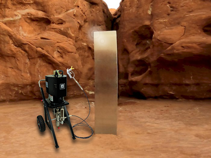 jeremycosmostar's tweet photo. with Cosmostar Airless Sprayer we can make #monolith #shinier and #highresistance from the outside environment . 🙂
#monolith #cosmostarsprayer #cosmostartech #youronestopsolution #airless #airlesssprayer #graco #airlesspump #airlesspainting #painting #paintlife #airlessspraying https://t.co/Kcq8xFIsLU