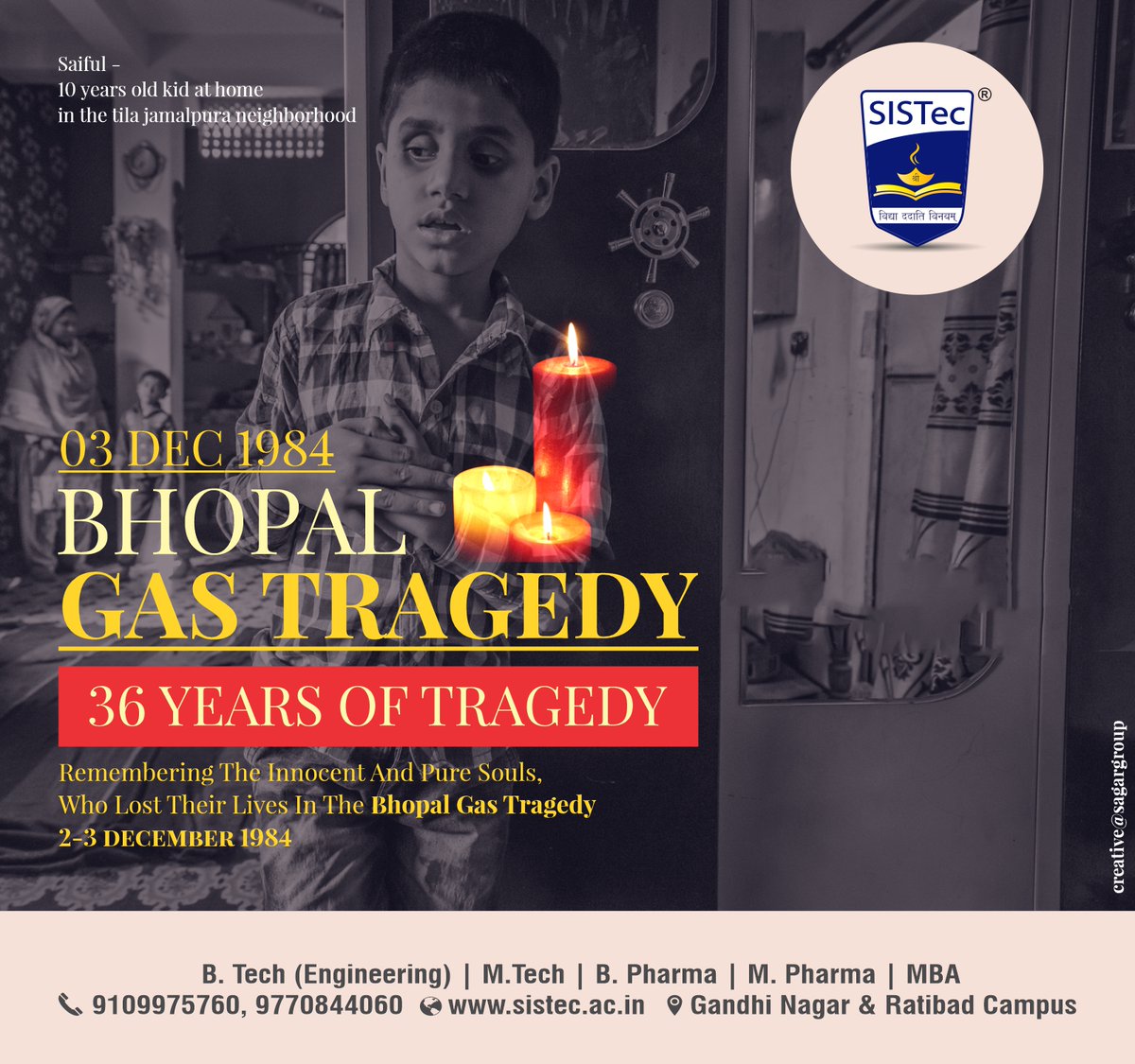 Let us come together to pay #tribute to those who lost their family and friends in Bhopal Gas Tragedy...!!!🙏
#BhopalGasTragedy #BhopalDisaster #Disaster #Bhopal
#JusticeforBhopal #BhopalGasTragedy2020 #bhfyp
🌐 Website: https://t.co/SEDF8Wg8Qw https://t.co/7rBkwzrkCa