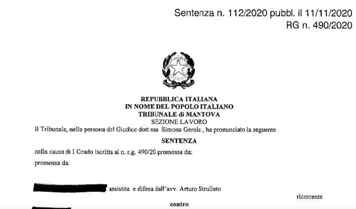 labour_lawyers's tweet photo. E' nullo il #licenziamento per giustificato motivo oggettivo di un #apprendista in quanto disposto in violazione del divieto di licenziamento per motivi economici di cui all’art. 46 del d.l. n. 18/2020 (c.d. decreto Cura Italia)->https://t.co/wa0tWRWwMZ https://t.co/u9s8r6xX9g