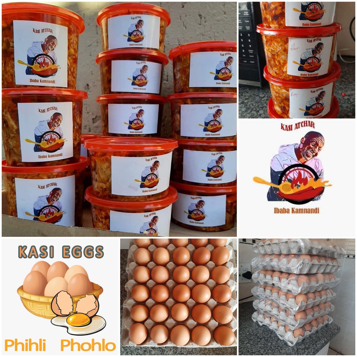 MondeKasi's tweet photo. Combo-nation Kasi Archaar mntwana Kabo kasi Eggs 

Ke December Boss Thenga abantwana bazo Phihliza Ba Phohloze 🥚🥚🥚🥚😋😋😋🥭🌶🥭🌶🥭🌶🥭🌶

Ama sunnyside up Scrambled Boiled yeey ndibala ntoni 🙏🏾😎😋

#JoziFM
#DJSBU
#KeDecemberBoss
Soweto yonke delivery is for free https://t.co/ITOnNzVbSj