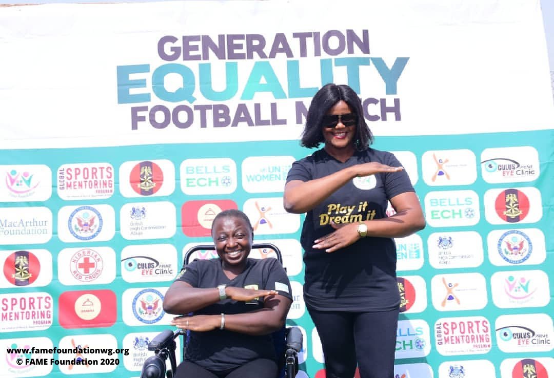 From  @AnnieMambula and  @famefoundationF: Supporting the development of inclusive sport #IDPD2020 https://bit.ly/35TGcYm&nbsp;