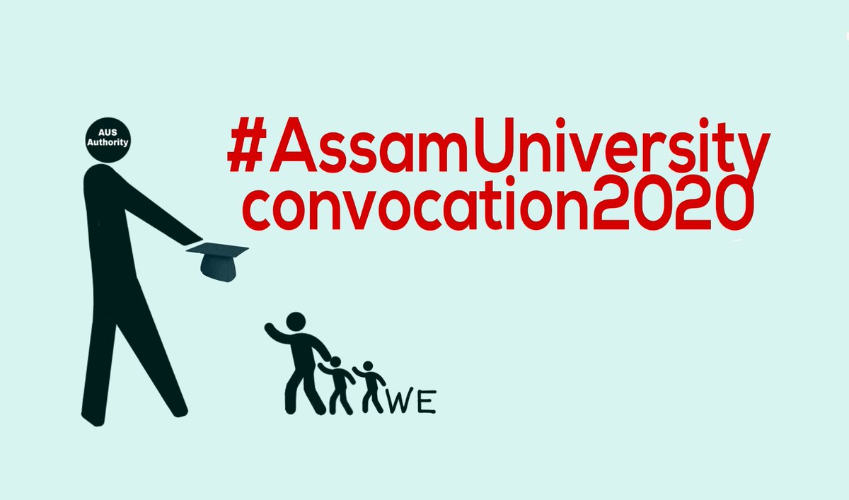 UtpalDe88499318's tweet photo. #WeWantProperConvocation.
#Postpone18thConvocation
#AssamUniversityconvocation2020 https://t.co/FVhYfou4mJ