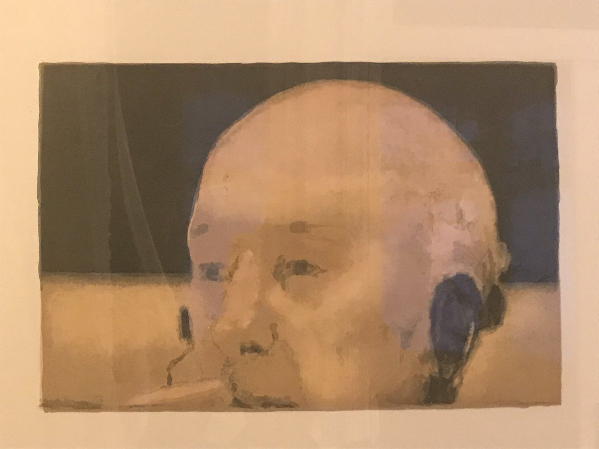 Willem_vdVoorde's tweet photo. Giscard d’Estaing was always very present in the 🇧🇪 Belgian PermRep to the 🇪🇺  - on a print by Luc #Tuymans . Son action au niveau européen restera une source d’inspiration pour nous tous... @BelgiumEU @BelgiumMFA https://t.co/bg7d74Cdeo