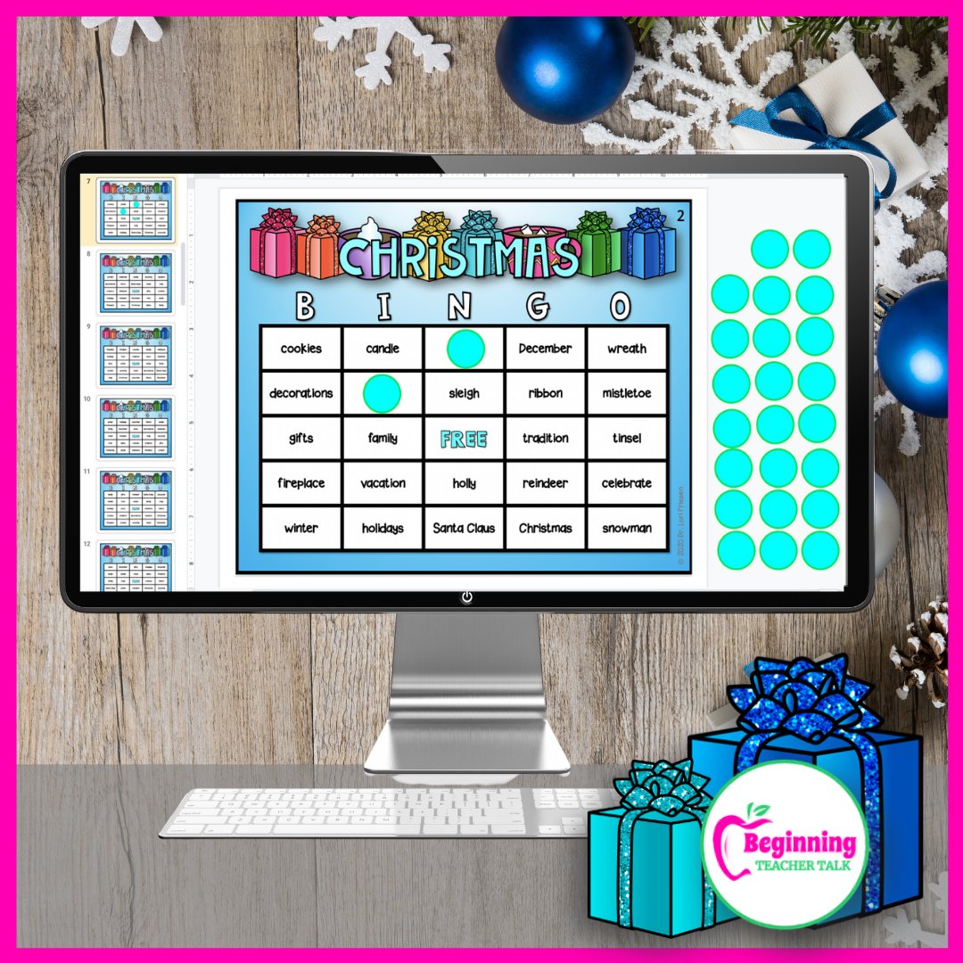 drlorifriesen's tweet photo. If you're looking for a fun and easy way to help students to learn seasonal #vocabulary, you are going to love this #bingo game! Just click here to get your copy inside my #TpT store now: https://t.co/BkIH0dnIpE https://t.co/rKdY1c2twK