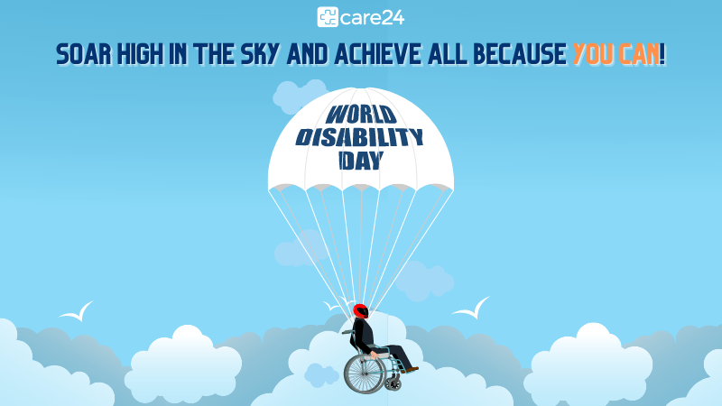 Nothing can hold you back! 
#care24 #healthcare #health #athomecare #careathome #homehealthcare #caregivers #nurses #homehealthcareservice #eldercare #worlddisabilityday2020 #WorldDisabilityDay
