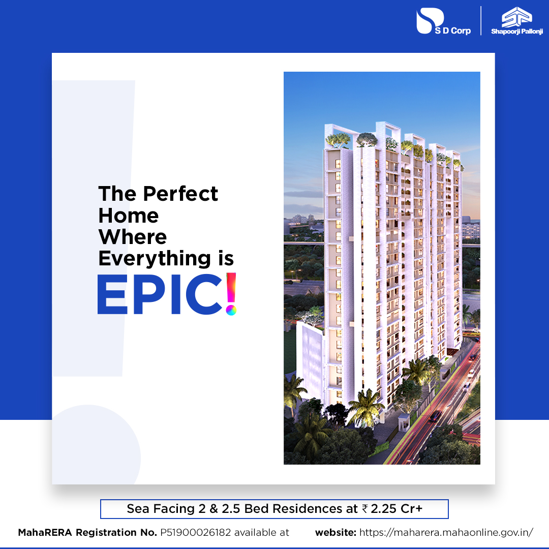 SDCorpOfficial's tweet photo. With Codename Hello EPIC!, you come across a space where everything is extraordinary. From amenities to connectivity, from landmarks to infrastructure, everything is EPIC! For more details, click here: https://t.co/2IRICUvMp3
#CodenameHelloEpic #Sewri #SDCorp #ShapoorjiPallonji https://t.co/rUzOQh4AAh