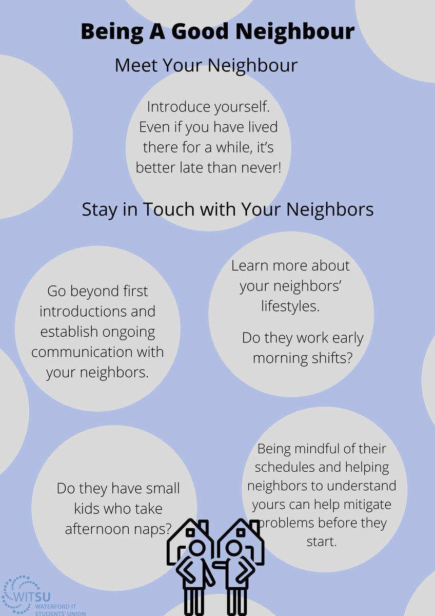 SETUSU_WD's tweet photo. It's the last day of our Health and Safety Week and we want to focus on Being a Good Neighbor and how you can be a good neighbor. #Witsu #Wit #Beingagoodneighbor #Student #sayhello https://t.co/5nfQfaopHK