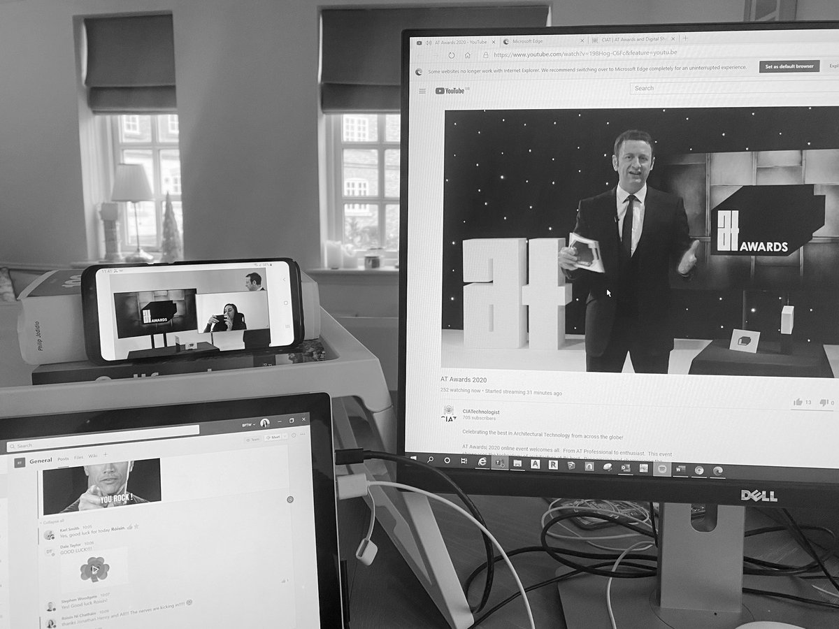 A strange set up for this year! Great intro so far! Looking forward to the #atawards2020 @CIATechnologist <a href="/_BPTW_/">BPTW</a>