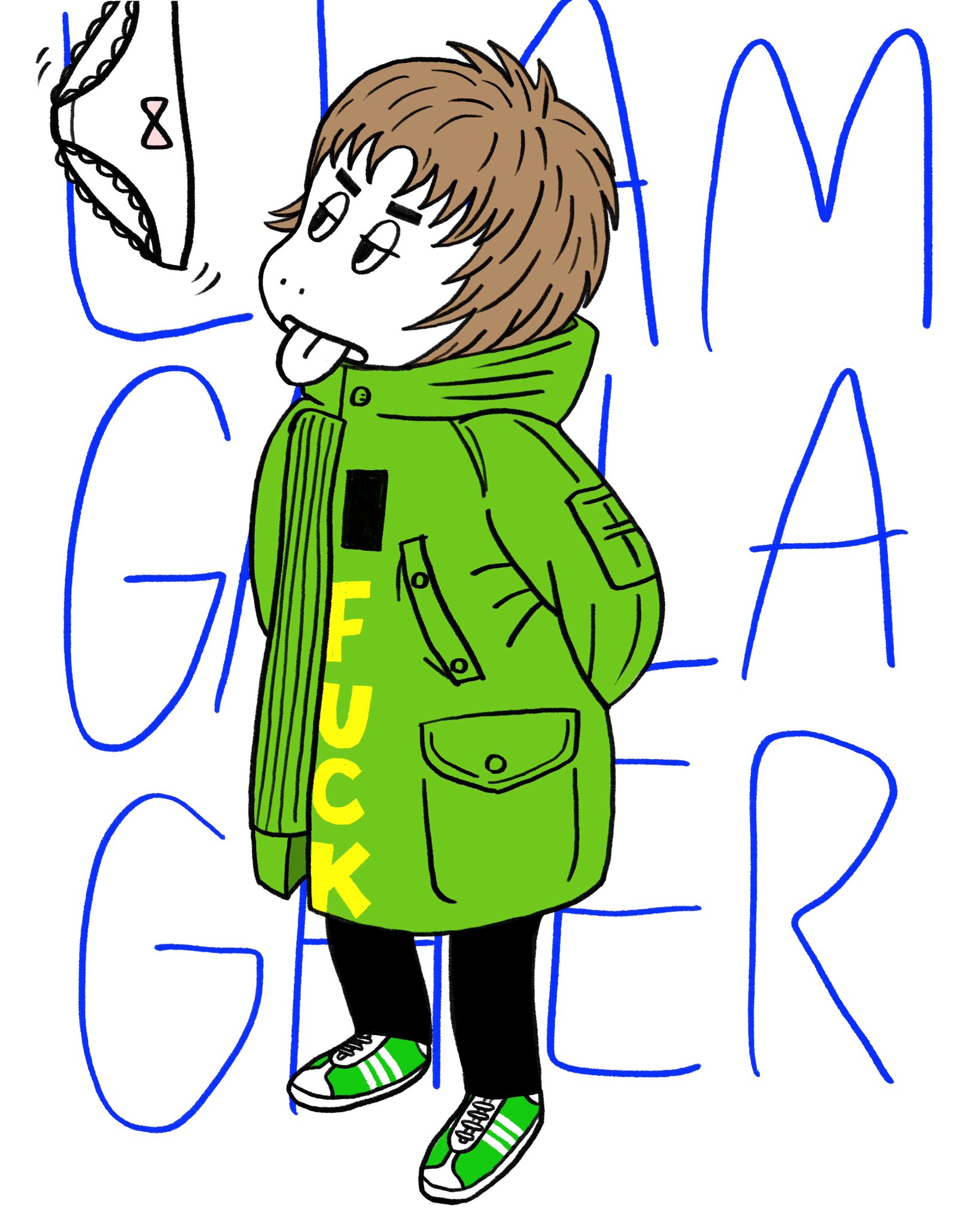 Makorodriguez リアム リアムギャラガー オアシス Liamgallagher Oasis Illustration イラスト ロックバンド T Co Kjevyepj0j Twitter