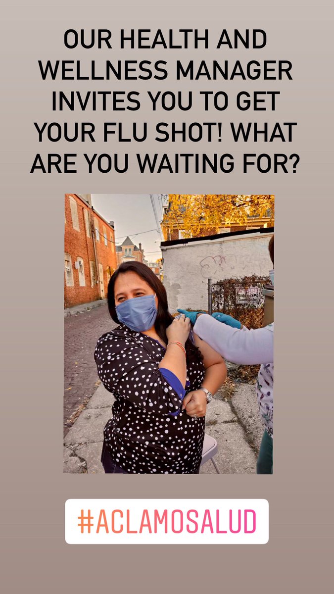 _ACLAMO_'s tweet photo. Our team got their #flu shot! How about you? Let’s protect our family, friends and coworkers from the flu! And as important, it will protect you too! We are ACLAMO ❤️#FluVaccine #FluShot @PAHealthDept https://t.co/q7hwJVMnGH