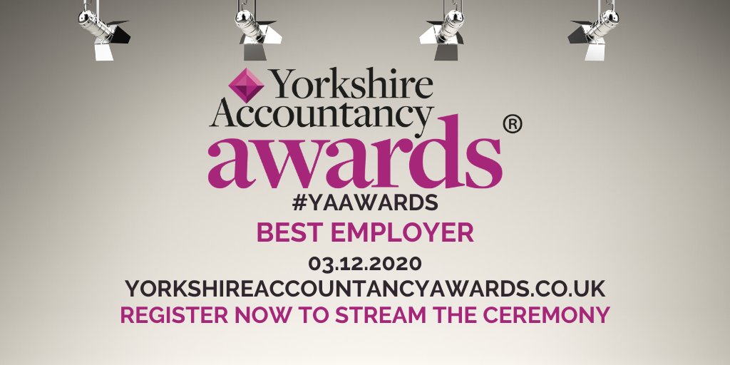 Yorkshire Accountancy Awards (@ya_awards) on Twitter photo Good luck to all of our finalists in the Best Employer category kindly sponsored by Peter Macdonald Recruitment
@Garbutt_Elliott
<a href="/haineswatts/">Haines Watts</a>
<a href="/hghyork/">Hunter Gee Holroyd Accountants & Business Advisors</a>
<a href="/kpmguk/">KPMG UK</a>
@SheardsAccts
#YAAwards Good luck to all of our finalists in the Best Employer category kindly sponsored by Peter Macdonald Recruitment
@Garbutt_Elliott
<a href="/haineswatts/">Haines Watts</a>
<a href="/hghyork/">Hunter Gee Holroyd Accountants & Business Advisors</a>
<a href="/kpmguk/">KPMG UK</a>
@SheardsAccts
#YAAwards