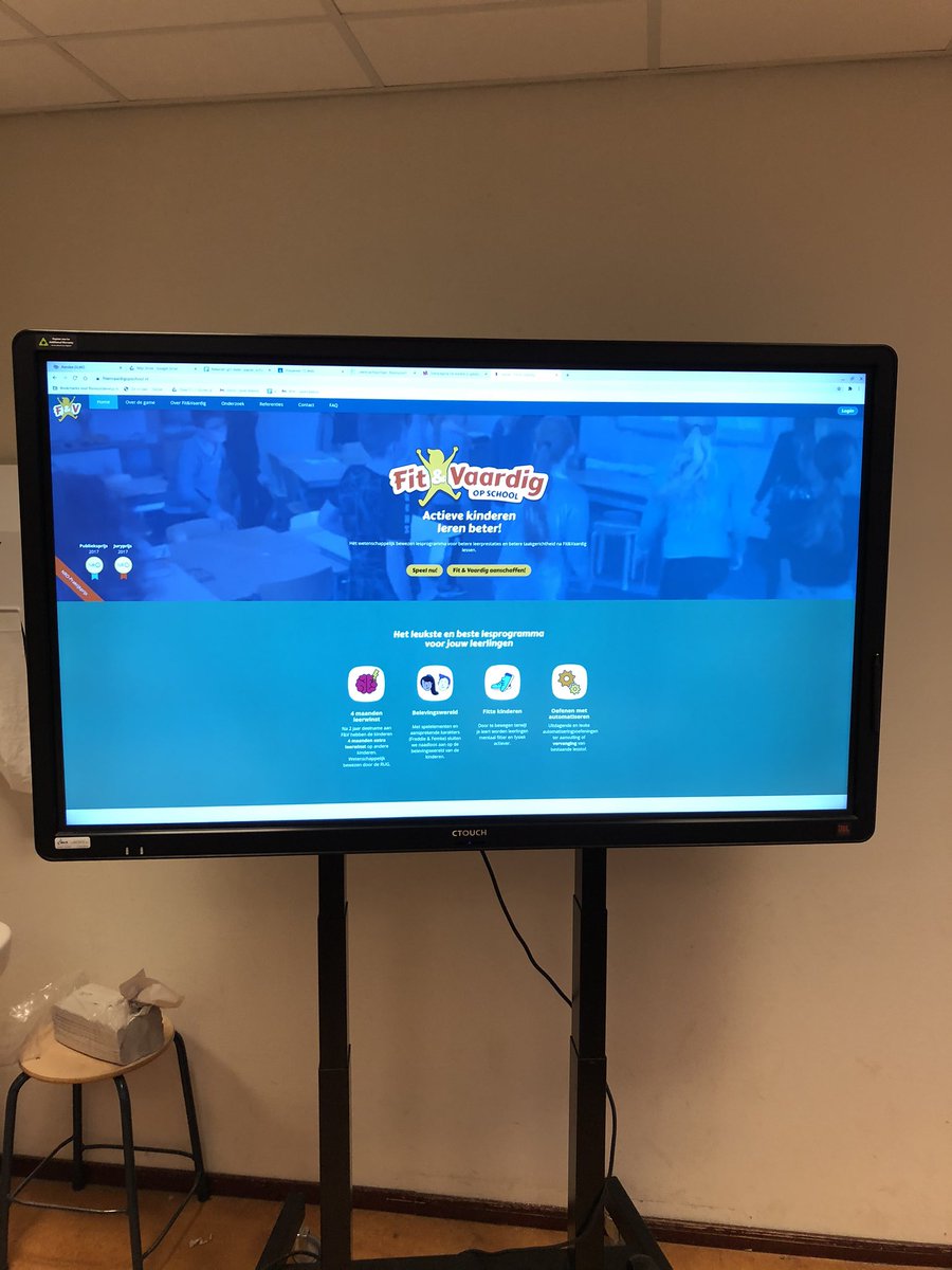 BSC_Tim's tweet image. Vandaag @Bernulphus begonnen met bewegend leren. @FitenVaardig  @goedinbewegen