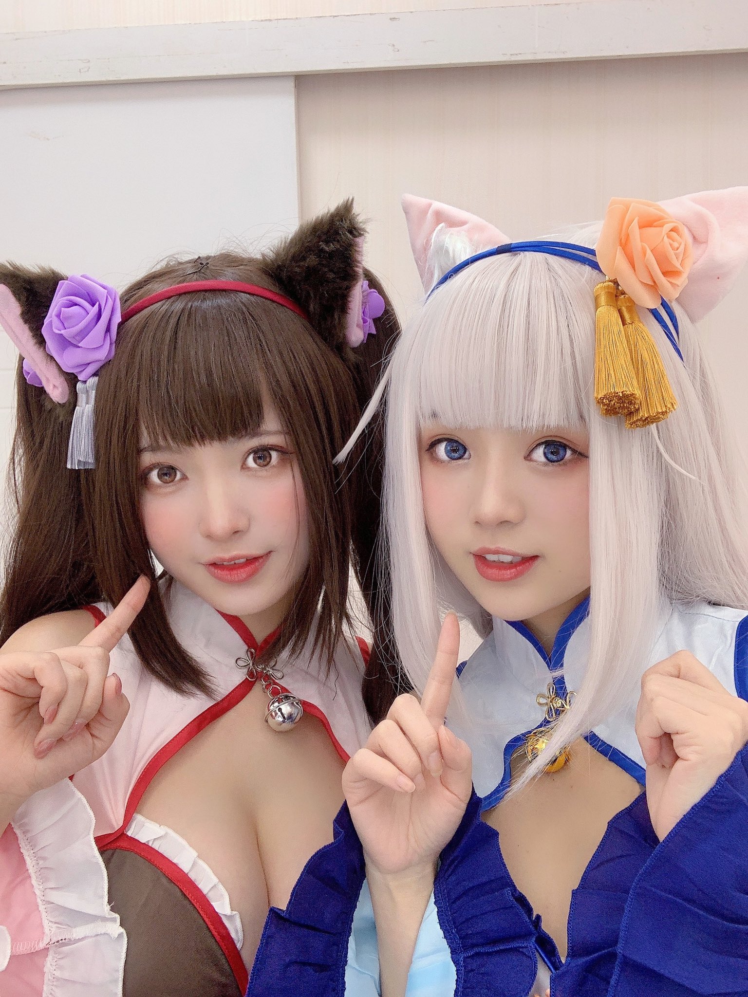 画像,一日中お仕事お疲れ様でした~@taigaxiu #ネコぱら #nekopara #네코파라 #コスプレ https://t.co/0nTuuZA58d…