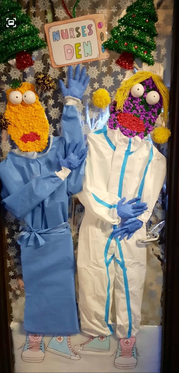 IOHClontarf's tweet photo. Christmas door competition time 🎄🎄 Zig &amp; Zag redeployed to the Nurses Den @IOHClontarf #TheDen @RTE_Ents @HSELive @HSECHODNCC @cirdowling #OurHealthService https://t.co/B8SVK7KH8P