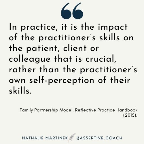 NarcissismHacks's tweet image. I can believe that I&apos;m a good listener, compassionate and kind but until I KNOW that&apos;s how another person experiences me, it&apos;s just a belief. 

My experience is that reflective supervision &amp;amp; supported reflected practice can make knowing into doing into being.

#learningforimpact