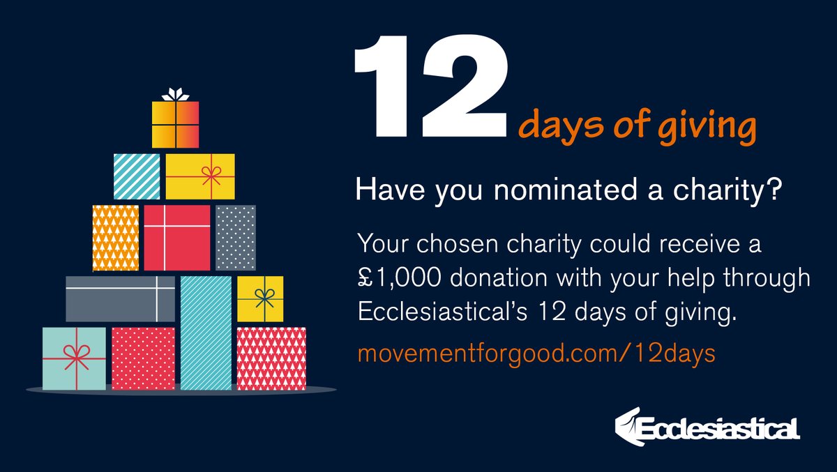 D_Challengers's tweet photo. Please nominate us to be one of the 120 charities receiving £1,000 from Ecclesiastical! 

Their '12 Days of Giving' starts soon, so get your votes in to support Challengers and help us deliver more activities for disabled young people! 👇
 
https://t.co/nc4s41IMvk https://t.co/TZKFl7GNLW