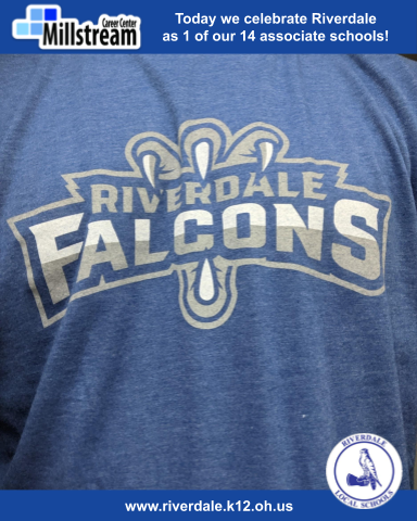 MillstreamCC's tweet image. Day 2 of 14 celebrating the associate schools that make up @MillstreamCC Today we highlight the Riverdale Falcons!  #theSTREAM #createconnections #corevalue1@riverdale_local @JeffYoung5 @RiverdaleAthDep