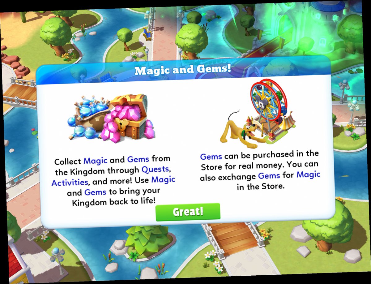 cheat codes for disney magic kingdoms / Twitter