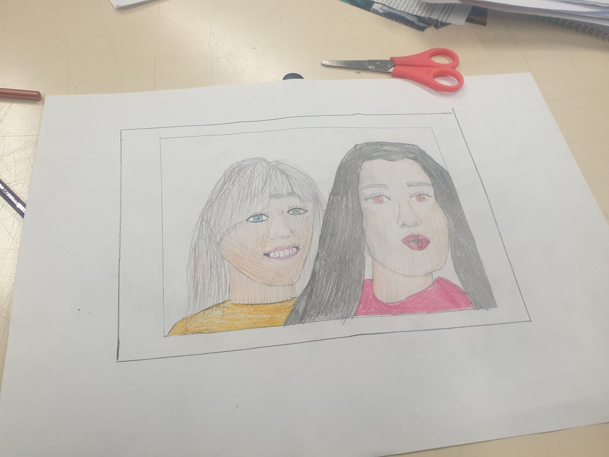 GordonTaeghan's tweet photo. Drawing of the mam so far https://t.co/gloyDuIU7e