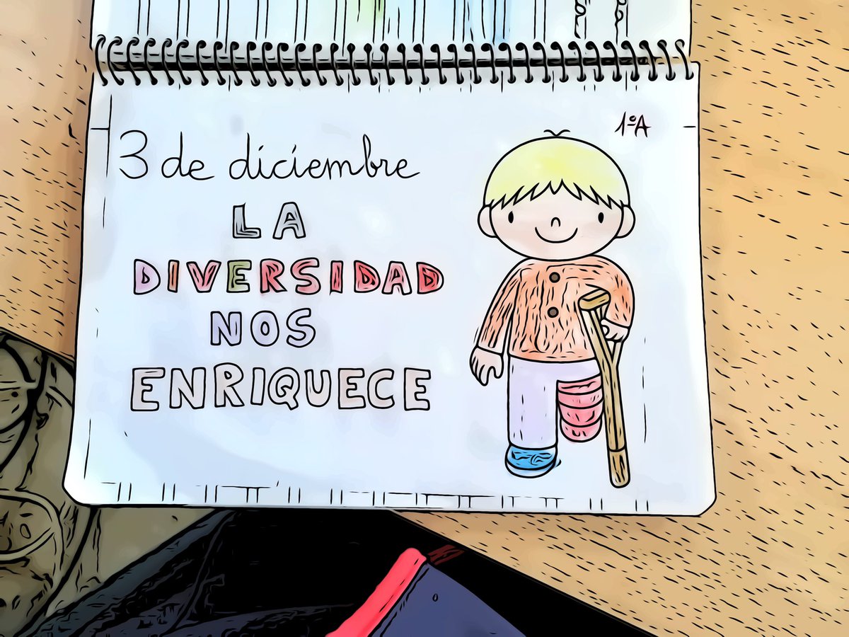 CEIPJJRebollo's tweet photo. Hoy celebramos el día de la Diversidad Funcional, un día importante para recordar que detrás de cada etiqueta hay una persona maravillosa realizando cada día un tremendo esfuerzo para encontrar su lugar en este mundo.
"El mundo necesita todo tipo de mentes". Temple Grandin https://t.co/pjzHuUUFQW