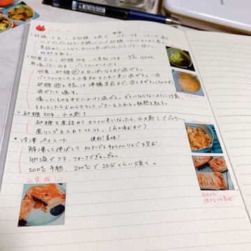 自作レシピノートの作り方アイデア集 かわいい 見やすい書き方も習得しよう Belcy