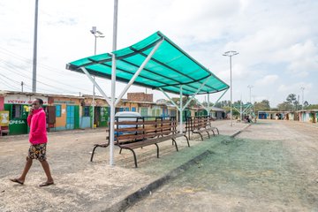 The new Rumuruti Bus Park.