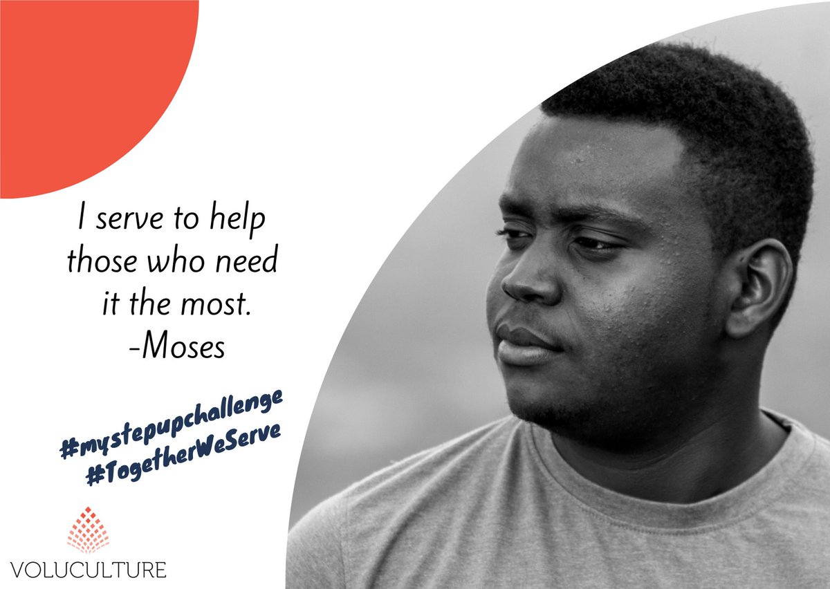 MathenduMuchoki's tweet photo. I serve...to help those who need it the most.
Why do you serve? 
@voluculture #mystepupchallenge #TogetherWeServe https://t.co/M1XbKODFtT