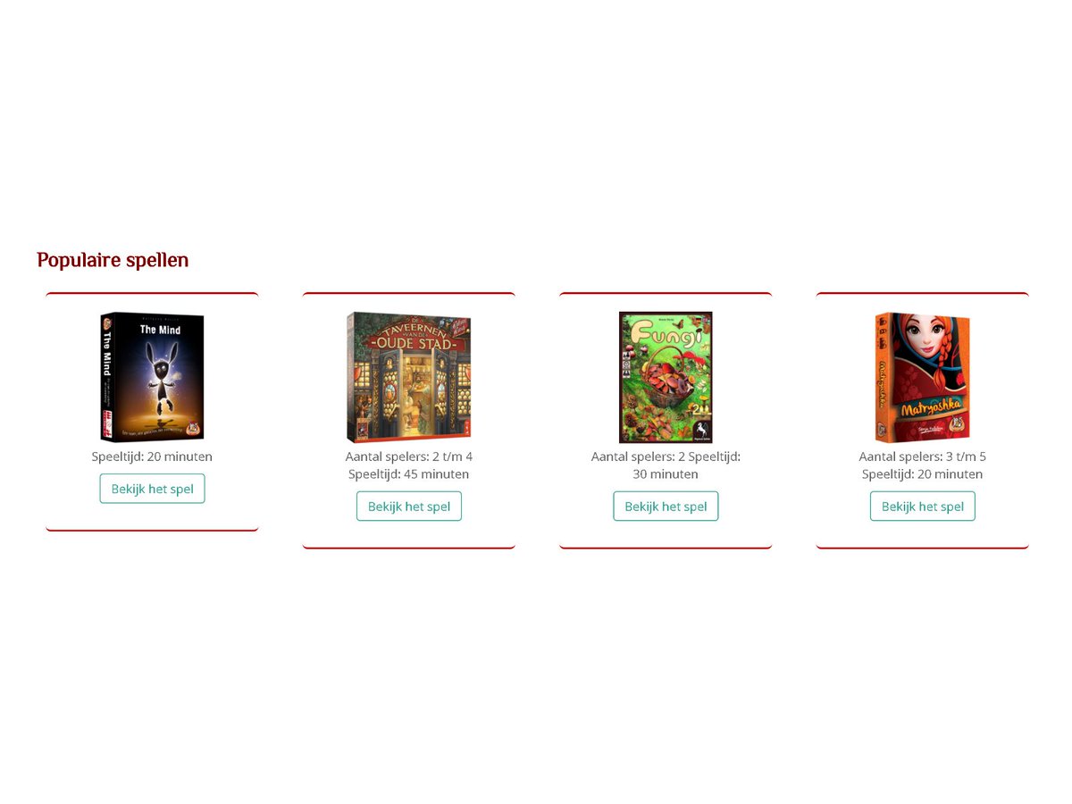 leukomtespelen's tweet photo. Popular games at https://t.co/gZbtdXictU:
@white_goblin The Mind
@999_games De Taveernen van de Oude Stad
@pegasusspiele Fungi
@white_goblin Matryoshka
#leukomtespelen #leukespellen #nicegames #fungi #mushrooms #champignons #taveernenvandeoudestad #taveernen #matroesjka #themind https://t.co/48v8eO83Og