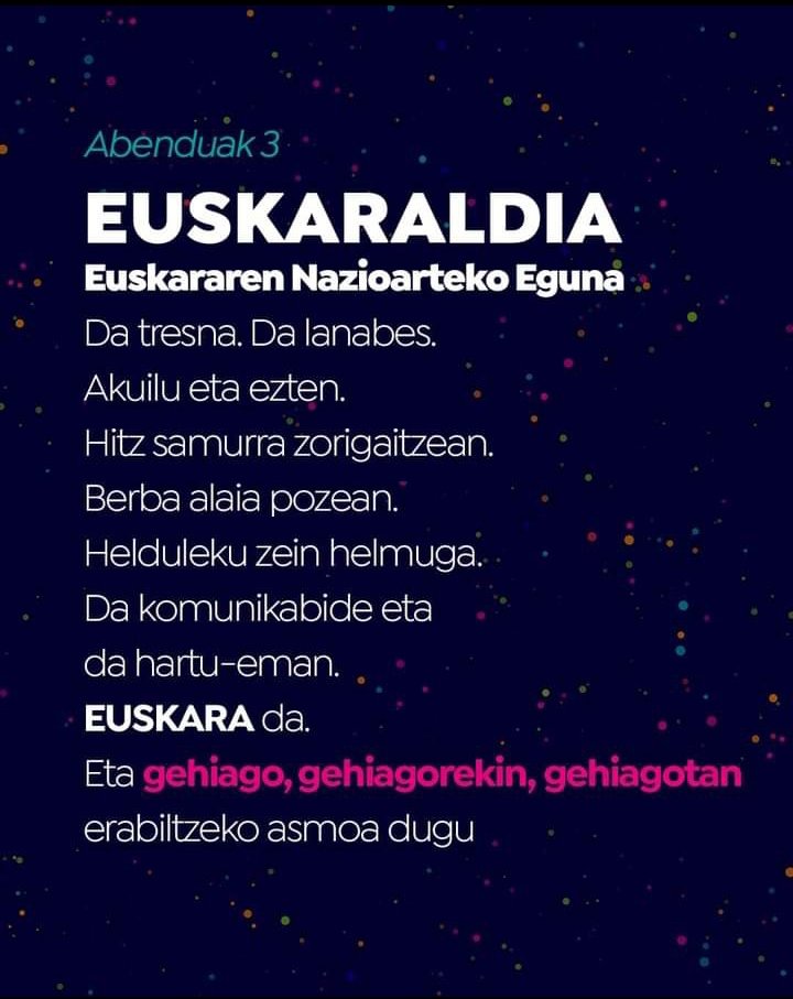 ErmuanBagara's tweet photo. [#Euskaraldia] Omenaldirik onena, ERABILTZEA ez al da?! 
#gehiagogehiagorekingehiagotan 
#euskara
#euskarazbizinahidut https://t.co/MZNkc609k0