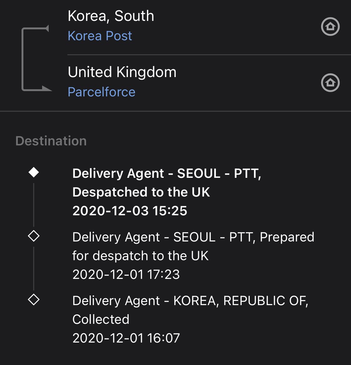 serenadeGOs's tweet photo. [Got7 GO] the albums have been dispatched to the uk !! hoping they arrive in the next couple of days~ #serenadeupdates https://t.co/IPe9dJDtbB