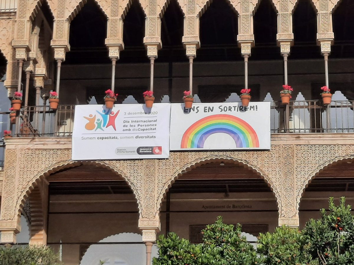 bcn_hg's tweet photo. Avui és el #DiaInternacionalPersonesDiscapacitat i a #HortaGuinardó ens sumem a reivindicar els drets i el benestar de les persones amb discapacitat.
#SumemCapacitats #SumemDiversitats

Consulta la programació virtual per aquest dia aquí https://t.co/Howr9WzCfq https://t.co/8brXnOyscM