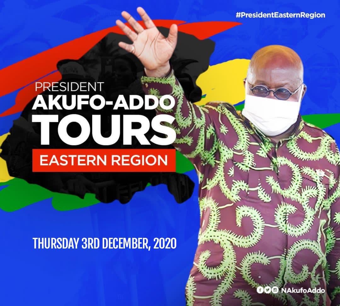 FBawumia's tweet image. #PresidentToursEasternRegion
#RetainAkufoAddo
#4MoreForNana 
#TheBattleIsTheLords